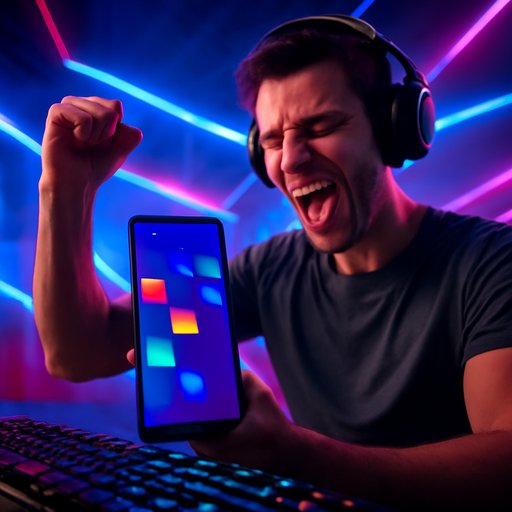 bee99 arcade-style game tiles on mobile